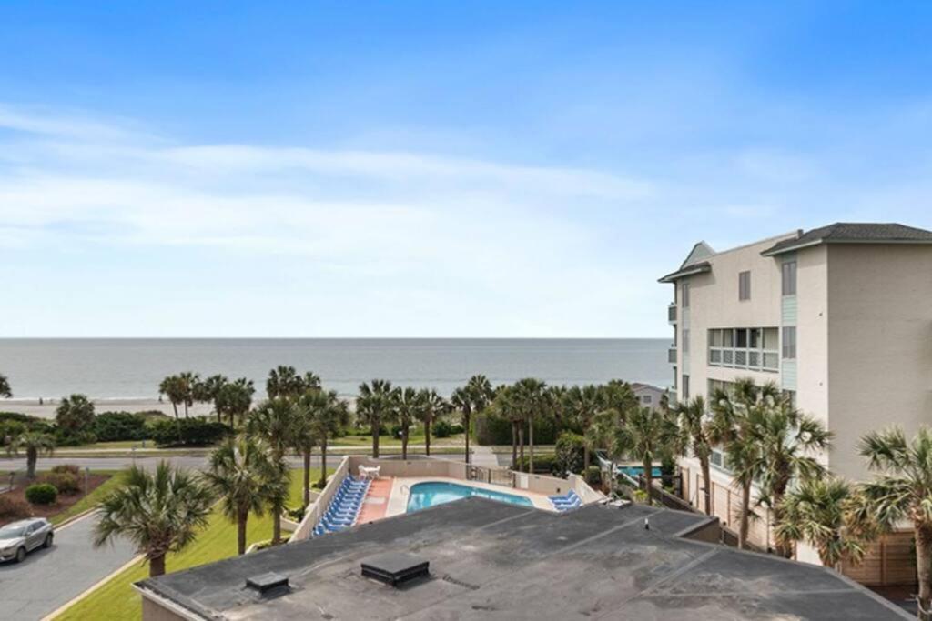 Cabana Palms - Oceanfront Renovated King Bed Sauna Apartment Myrtle Beach Exterior photo