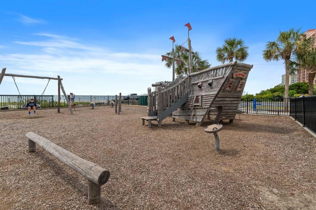 Cabana Palms - Oceanfront Renovated King Bed Sauna Apartment Myrtle Beach Exterior photo