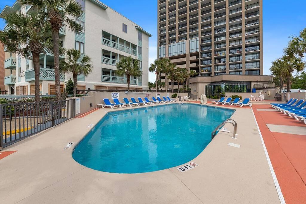 Cabana Palms - Oceanfront Renovated King Bed Sauna Apartment Myrtle Beach Exterior photo