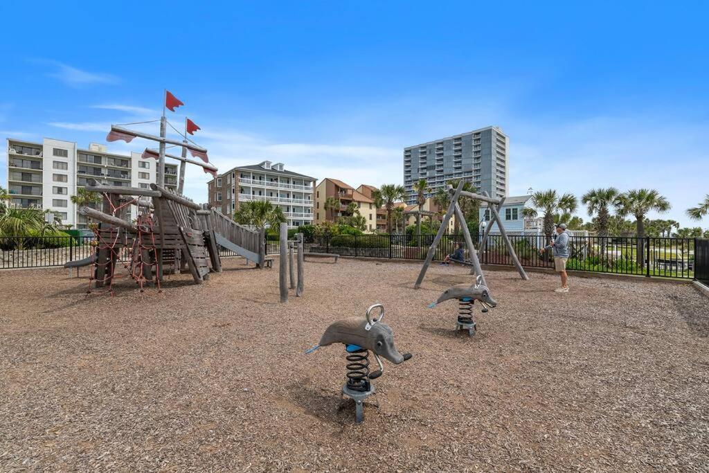 Cabana Palms - Oceanfront Renovated King Bed Sauna Apartment Myrtle Beach Exterior photo